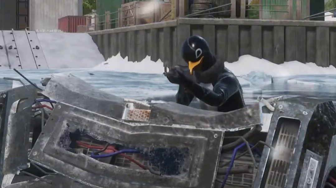 北极熊真来艾伦格了？ #pubg #吃鸡 #整活 #艾伦格零度计划