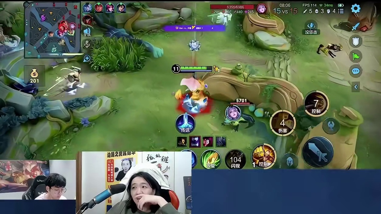 德华看赖神玩达摩打脸：跟我玩的不是一个英雄