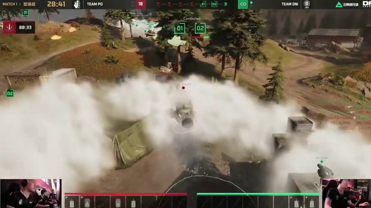 2载具 vs 5载具，优势在我！ #三角洲全面战场国际邀请赛 #三角洲行动赛事 #三角洲行动
