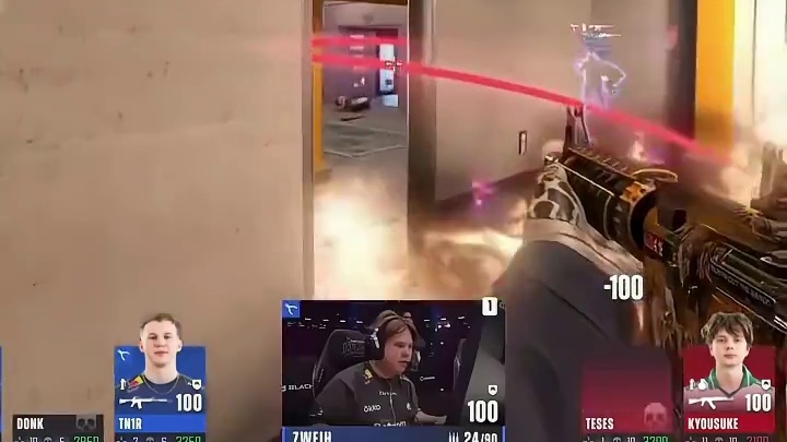 核子危机改名核紫薇机 #CS2 #布达佩斯major 紫薇也在藏枪法？？