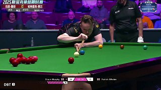 肖恩-墨菲VS惠蘭? 2025斯諾克單局限時(shí)賽? 打服了