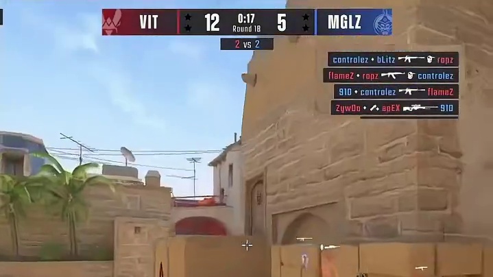 Zywoo支配赛场暴打MGLZ #CS2 #布达佩斯major #zywoo 太夸张了胖胖