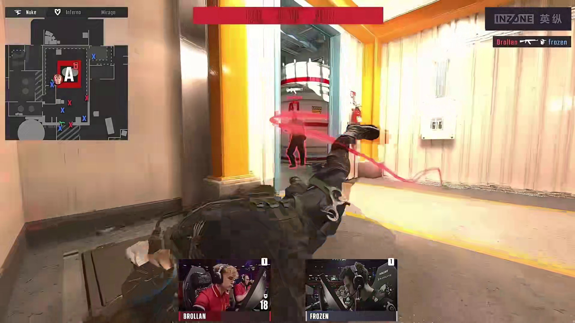 Spinx 突破三杀，Brollan 关键1V1顶住压力