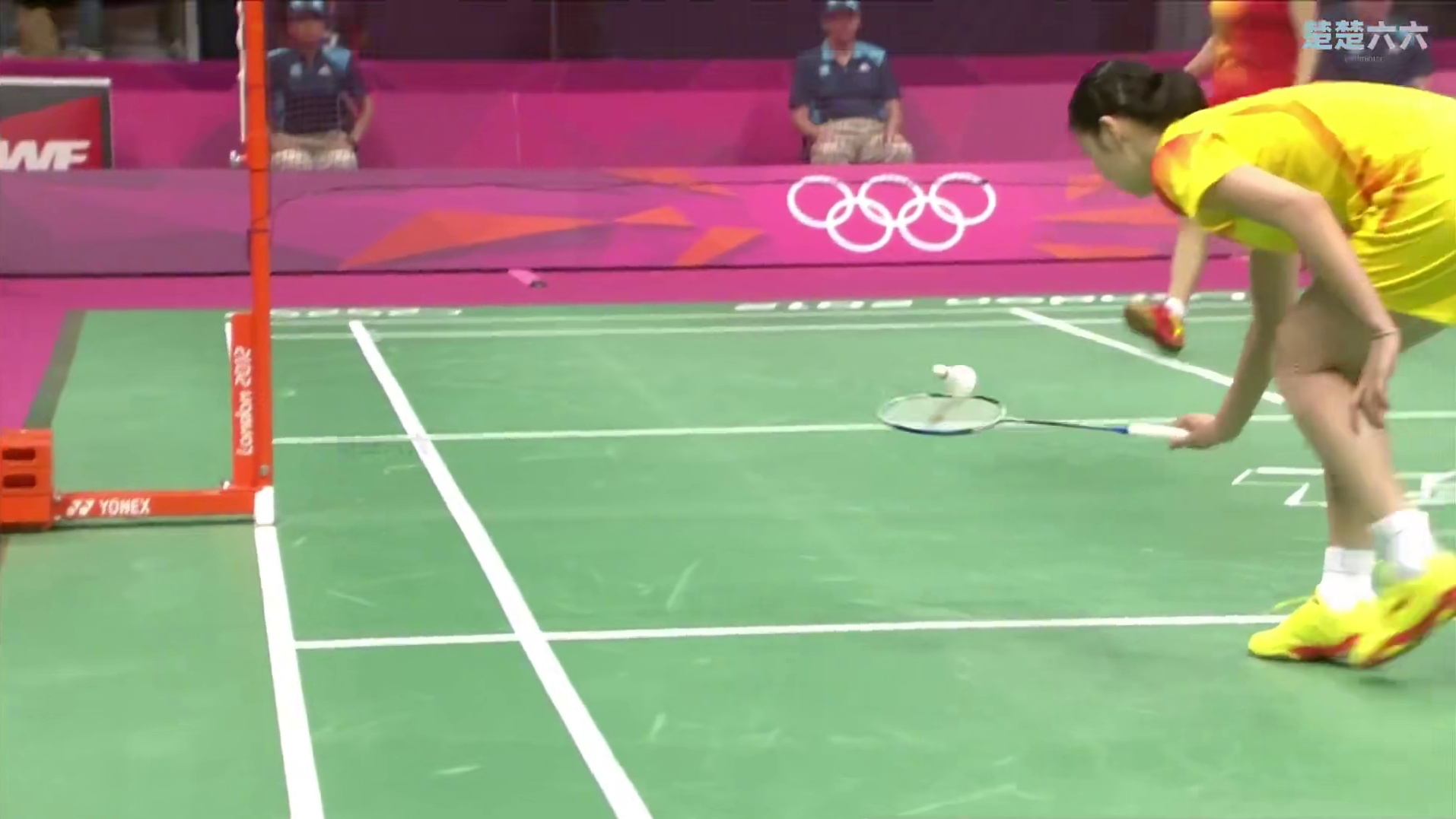 李雪芮与汪鑫直接高球商较量，球路变化多端动作一致性极高 #羽毛球 #李雪芮 #汪鑫