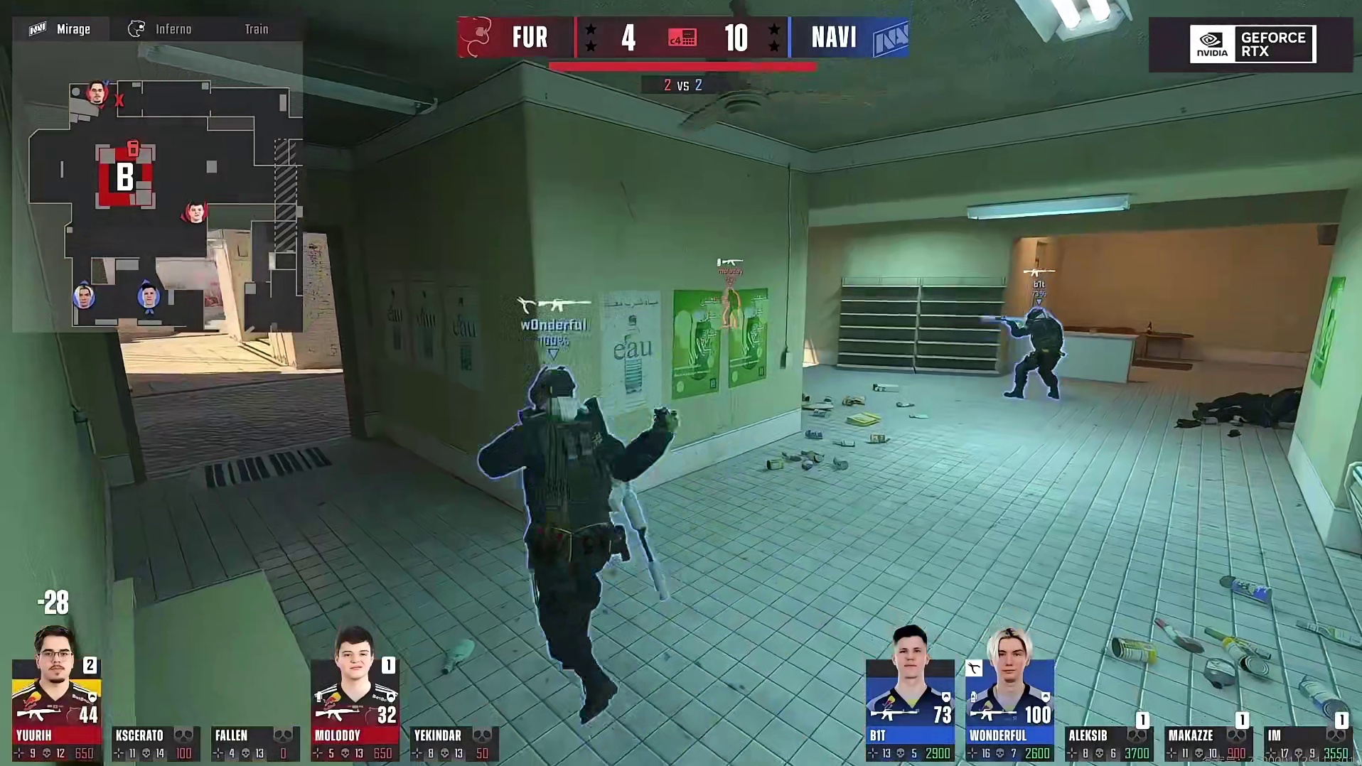 FURIA极限2v5翻盘！绝境逆转续命！