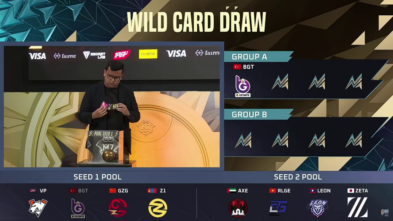 M7世界总决赛外卡赛及瑞士轮队伍抽签结果公布#决胜巅峰全球电竞 #决胜巅峰 #决胜巅峰M7世界总决赛