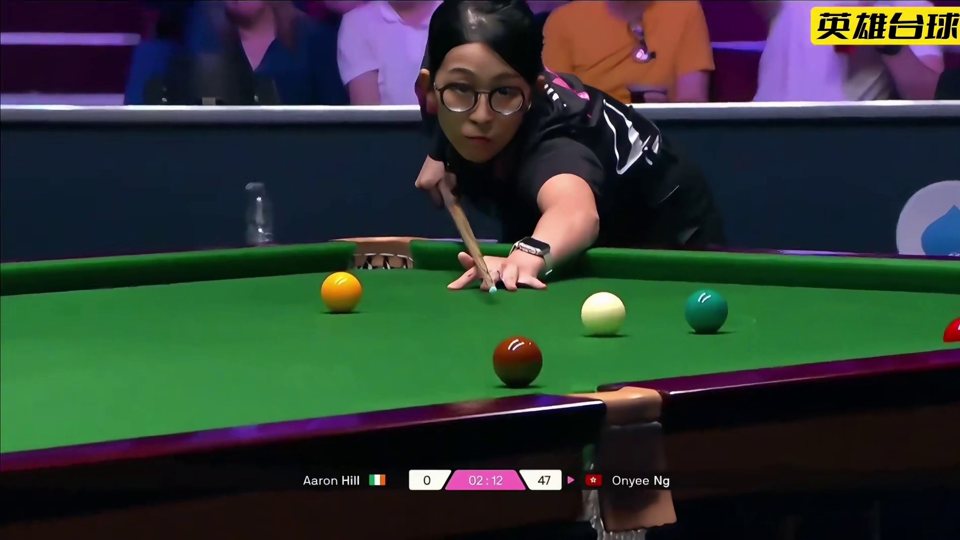 最新比赛，吴安仪单局限时赛破女子记录，连胜两场男子选手晋级32强！#斯诺克 #台球 #吴安仪 #斯诺
