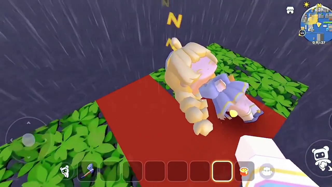 迷你世界：酸雨危机…把怪物冻住…奶酪晕倒 #迷你世界 #游戏 #末日 #生存 #激励创作者服务中心