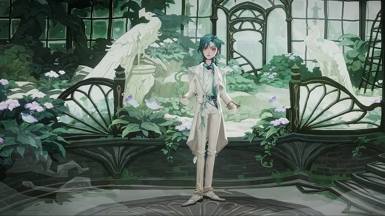 ✦全新时装「翎羽赞歌」·鉴赏✦ 小雪鸮携着羽翼间未化的细雪赴约舞会！见身着礼服的巫师以优雅舞姿收势终