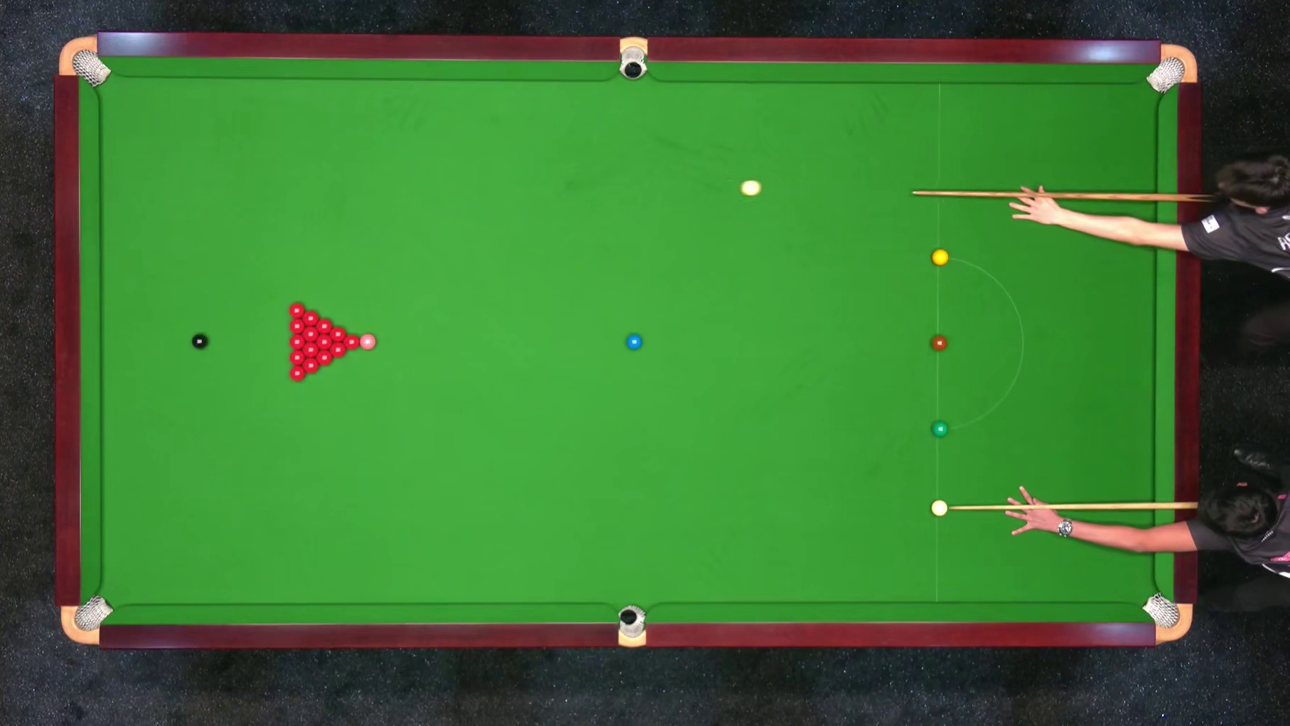 2025斯诺克单局限时赛！32进16，雷威斯VS怕特尔