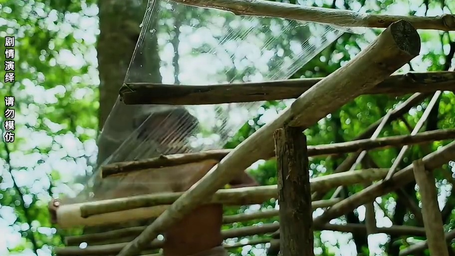 在野外即便偶遇山洪袭击也要笑着面对 #野外建造 #野外生活 #放心借 #放心借福利