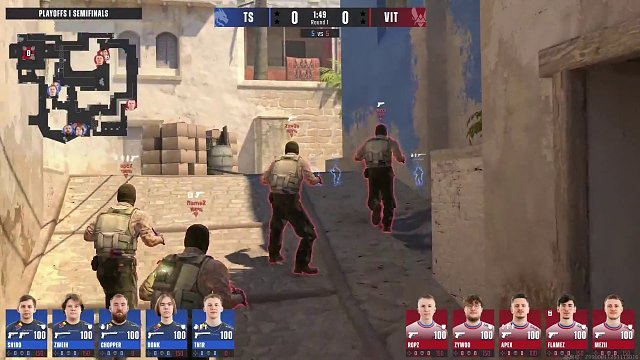 手枪局死神降临！donk中路瞬间爆头三杀