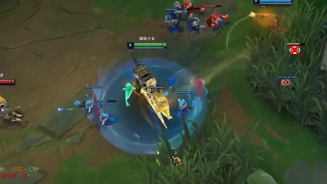 好久没打出过这么同步的向前闪现了