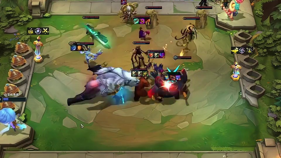 奥恩狗熊你俩的恩怨就在这次对决里解决吧!#云顶之弈