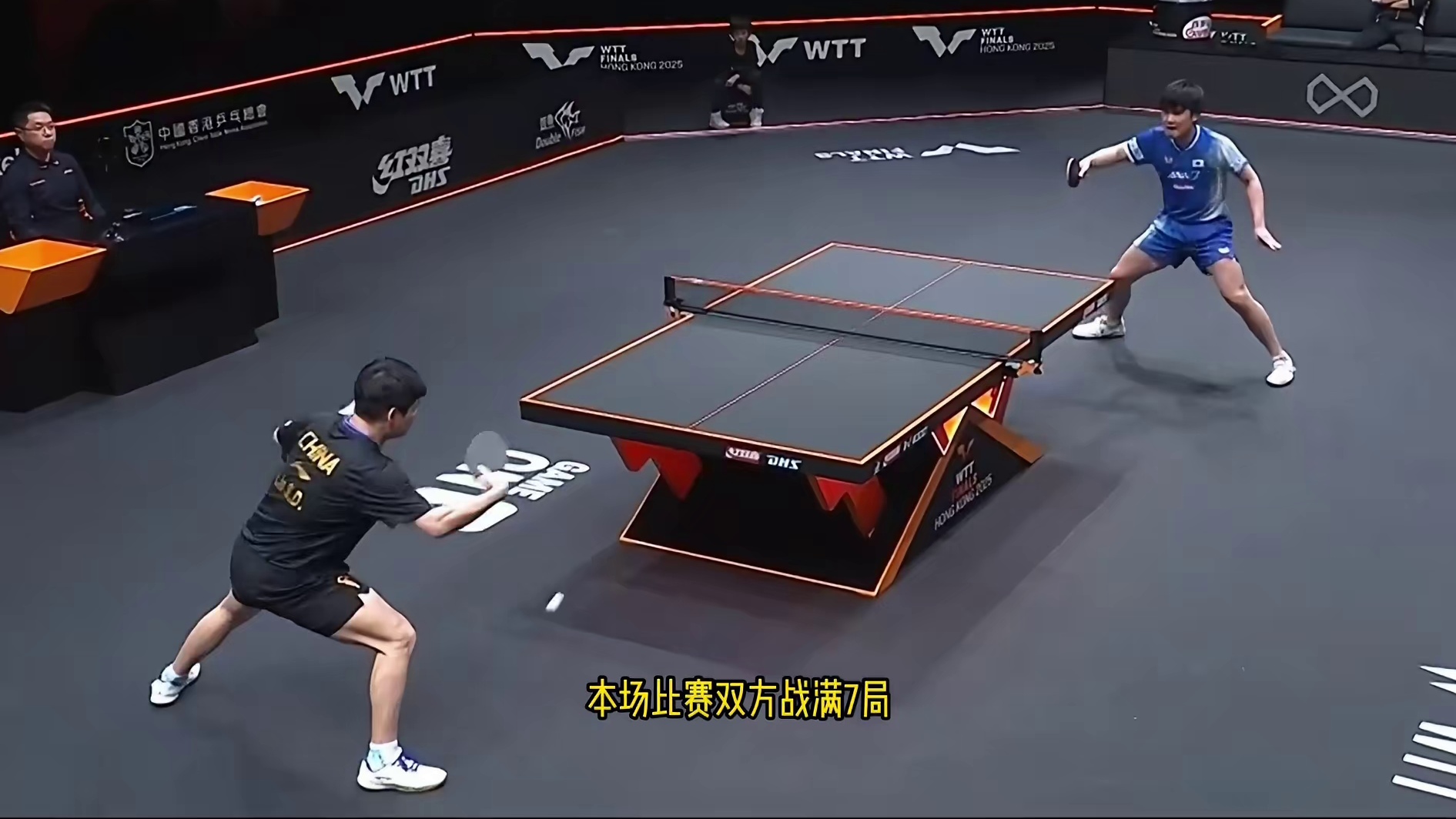 林诗栋3-4惜败张本智和，遗憾止步香港总决赛男单四强