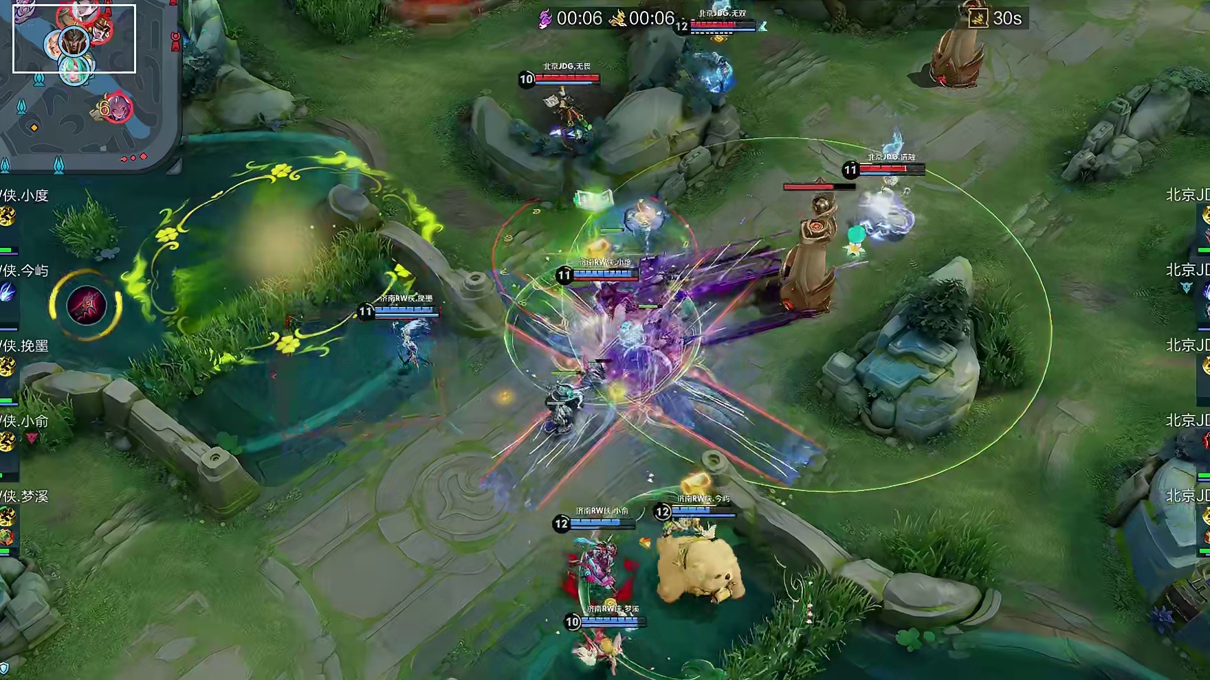 【第六局】轻语影进场过于着急，被RW侠击杀