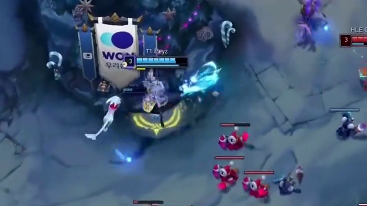 T1终于等来了能玩大核的AD #T1 #peyz #hle #kespa杯 #Faker