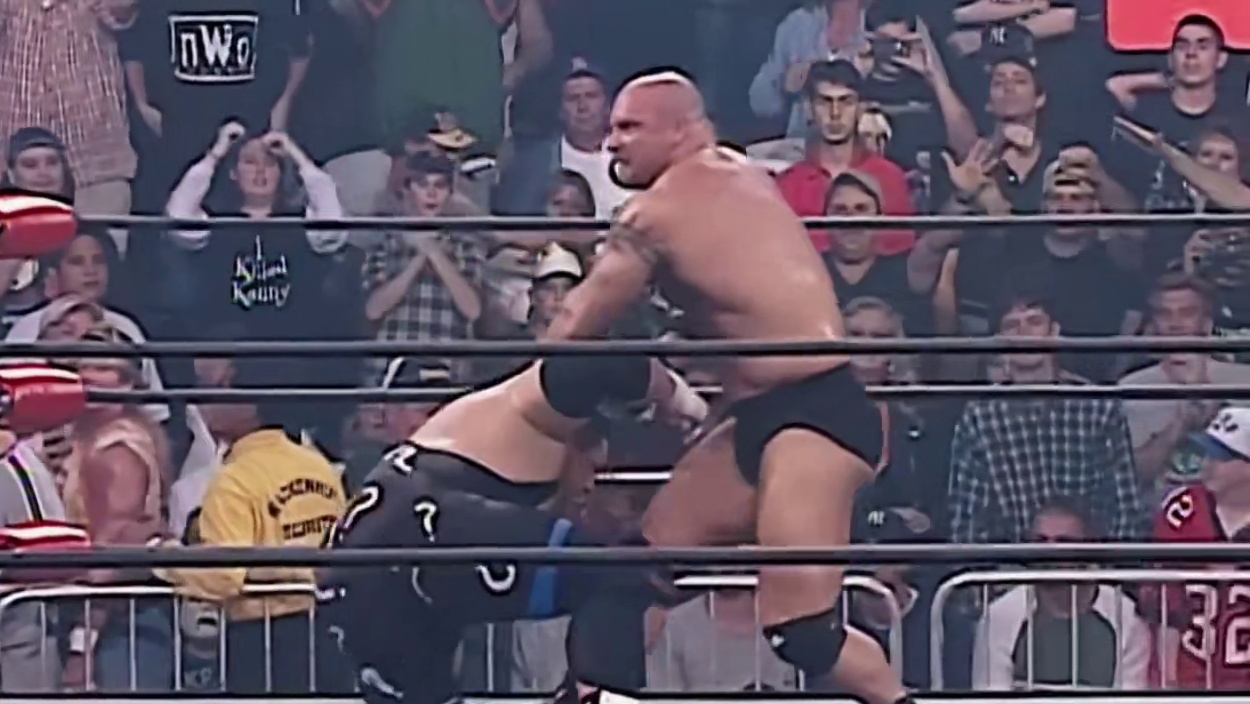 飞冲肩撞碎最后尊严，战神之锤凌空宣判，“下一个是谁”直接封神 #wwe #地表最强 #抖音体育 #前