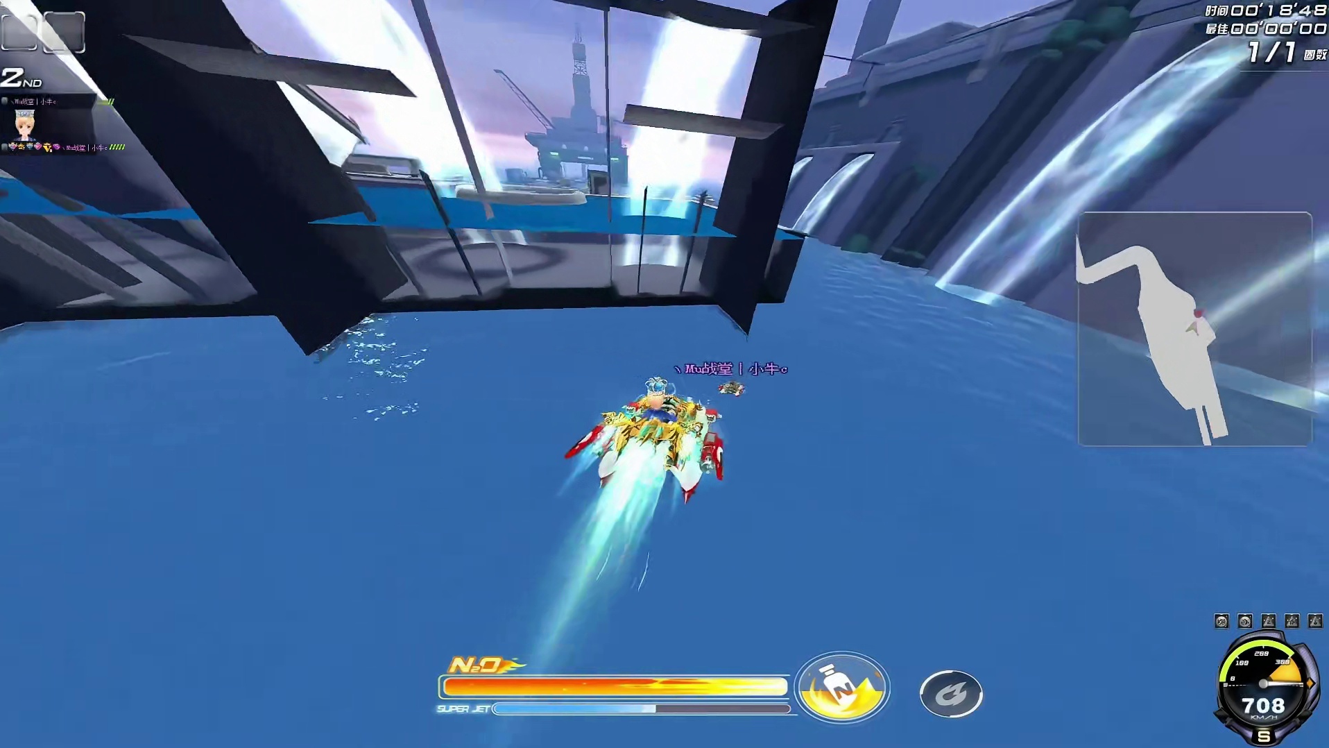 利维坦激流最快跑法 #qq飞车 #陈伯全能王 #曹易 #曹易十六全国冠军