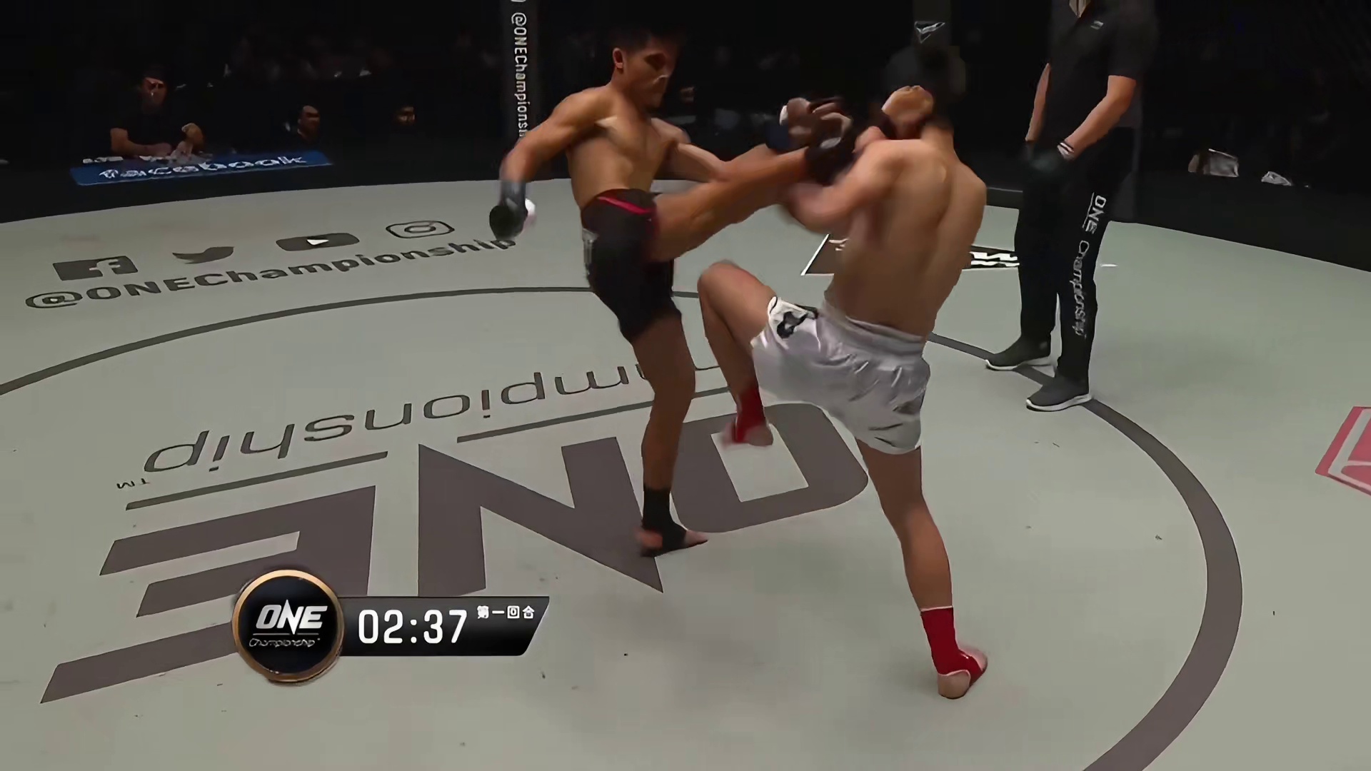 狂妄老外打败中国选手后还进行嘲讽，韩子豪霸气复仇，重拳ko解气