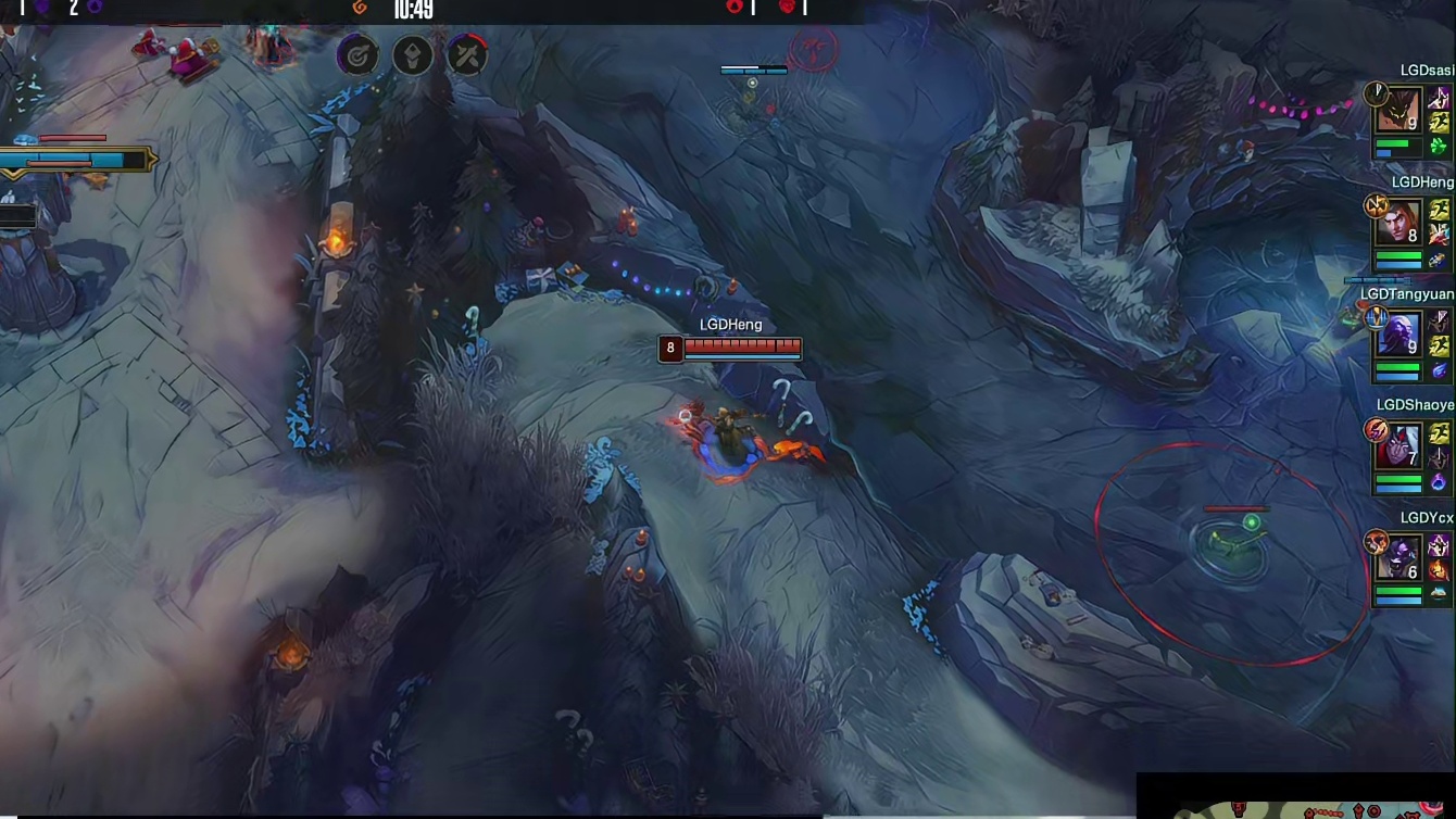 【第一局】sasi石头人果断大招打低Ale状态，Heng杰斯来上收头