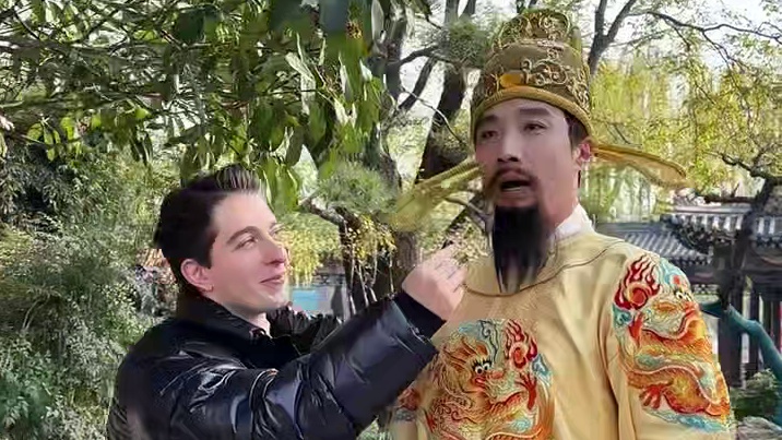 家人们！我在西安的一座山里 看了一场1300年前的演出！太震撼了