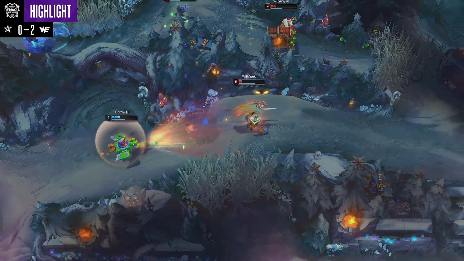 FRK vs WE 德杯小组赛第二局高光时刻