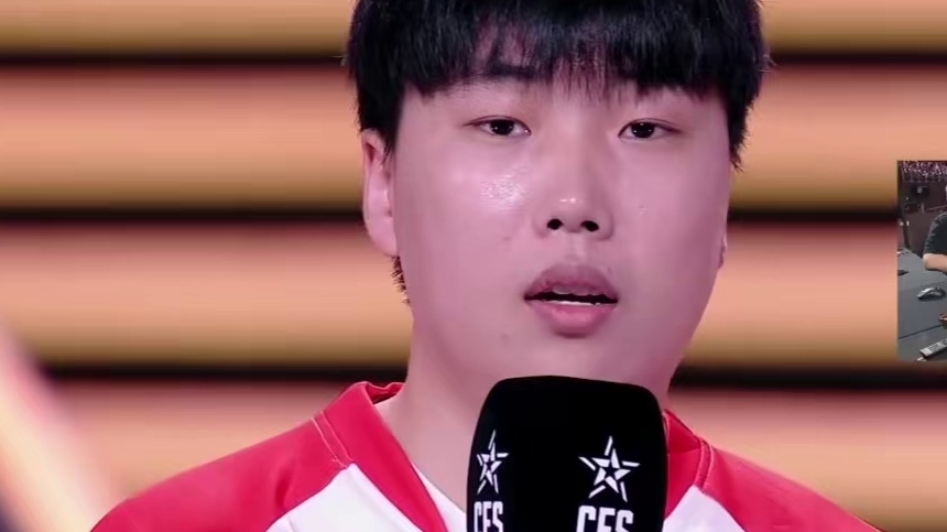 宠儿谈自己赛后采访为什么哭，表示自己顶着巨大的压力复出，能三进决赛两夺冠军实属不易