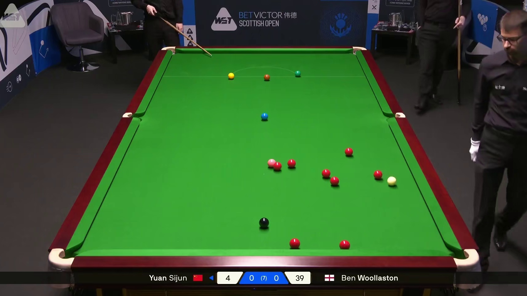 2025苏格兰公开赛：袁思俊vs沃拉斯顿