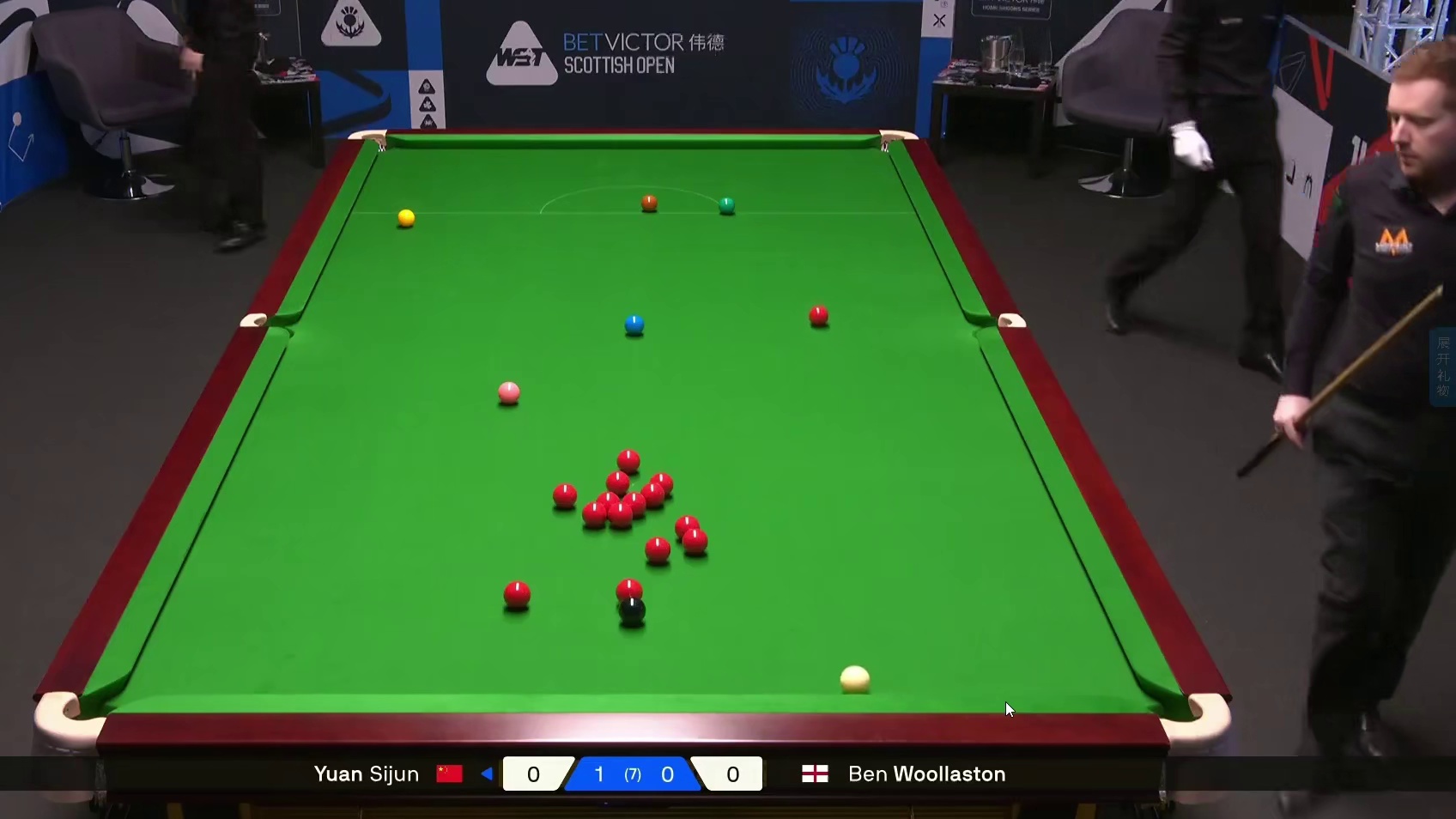 2025苏格兰公开赛：袁思俊vs沃拉斯顿