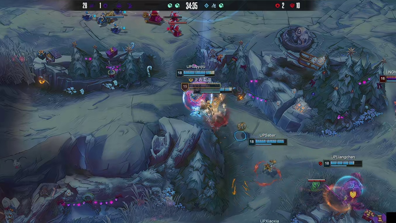 【第一局】luoyiyu琪亚娜瞬秒维克托，Croro赵信也被留下击杀