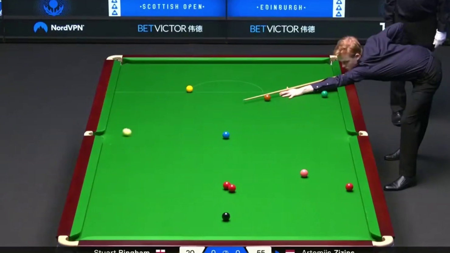 2025苏格兰公开赛：宾汉姆vs齐津斯