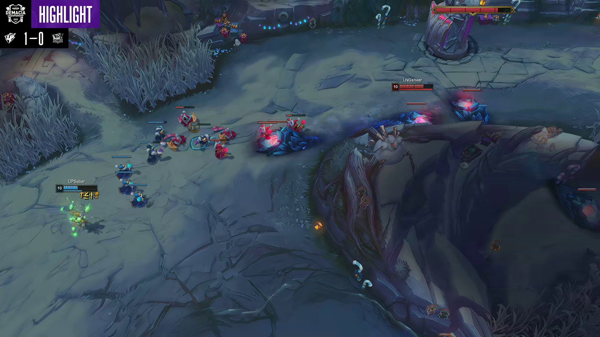 UP vs LNG 德杯小组赛第一场高光时刻