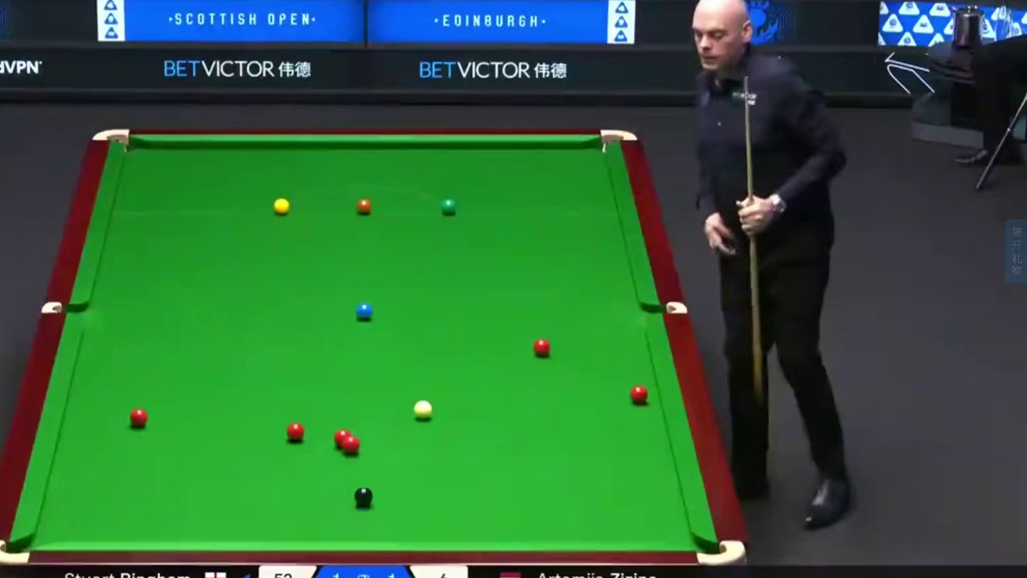 2025苏格兰公开赛：宾汉姆vs齐津斯