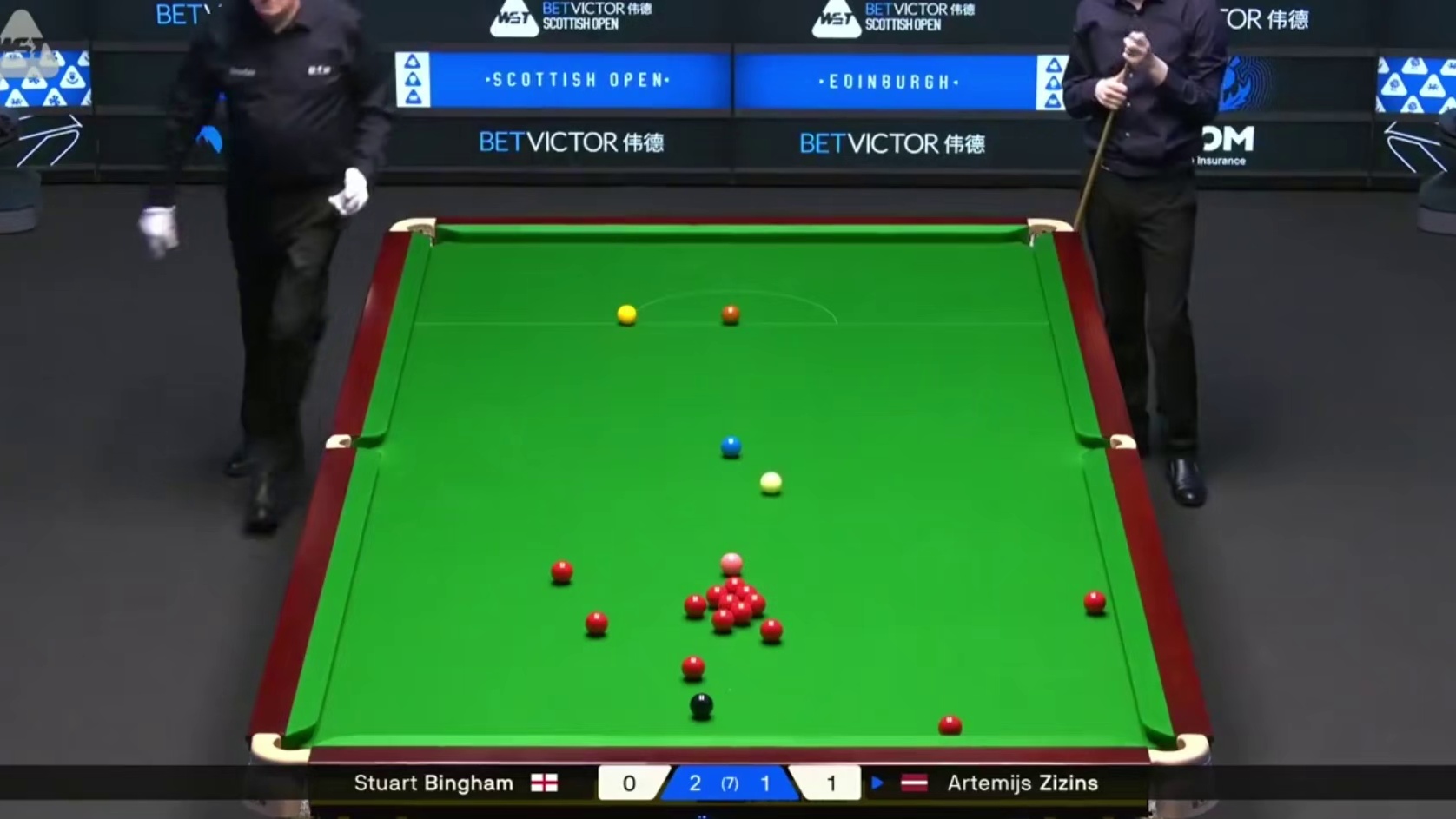 2025苏格兰公开赛：宾汉姆vs齐津斯