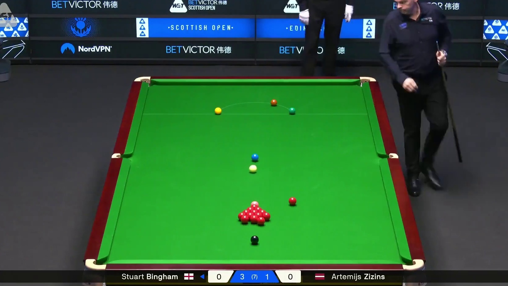 2025苏格兰公开赛：宾汉姆vs齐津斯