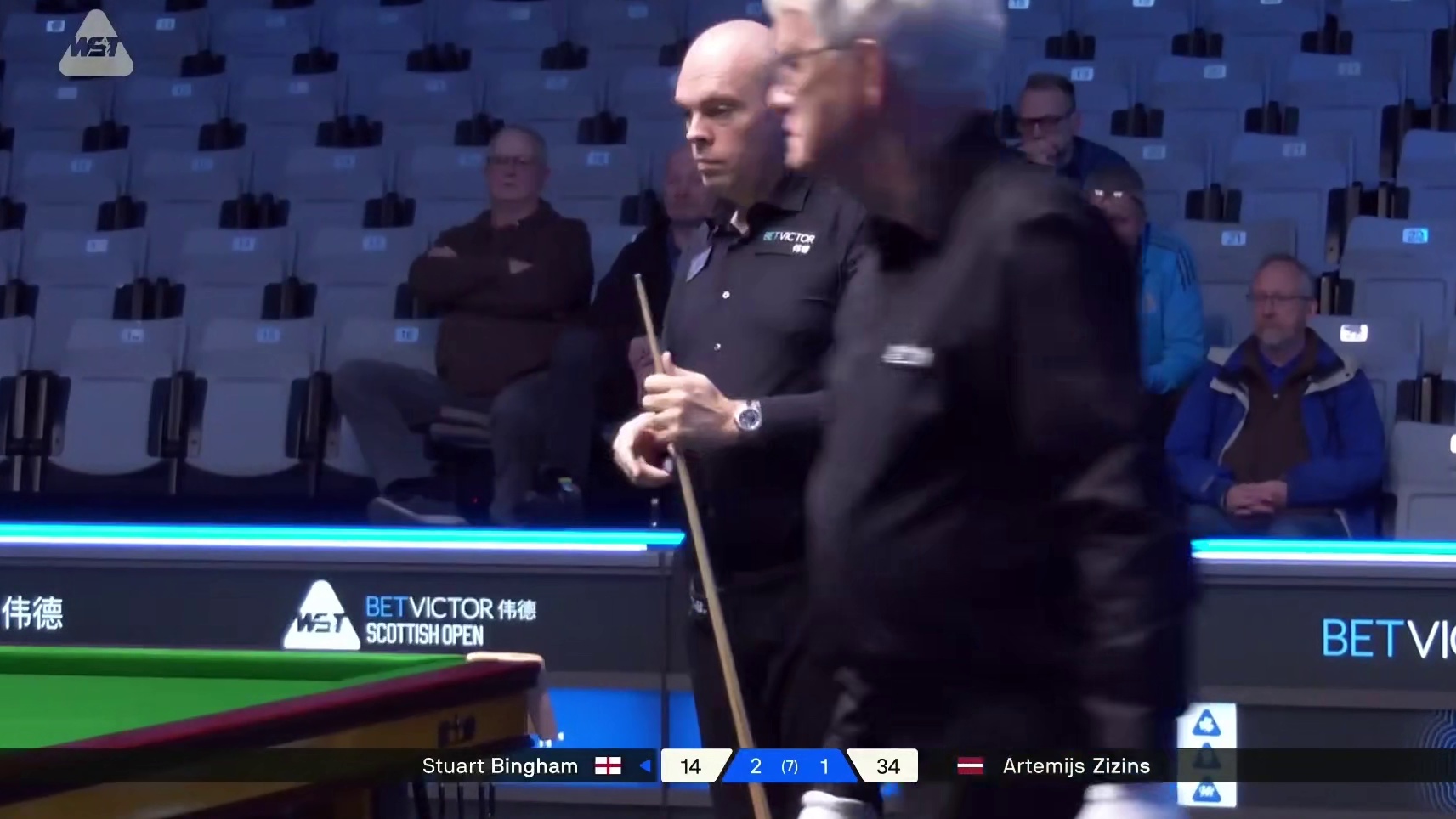 2025苏格兰公开赛：宾汉姆vs齐津斯