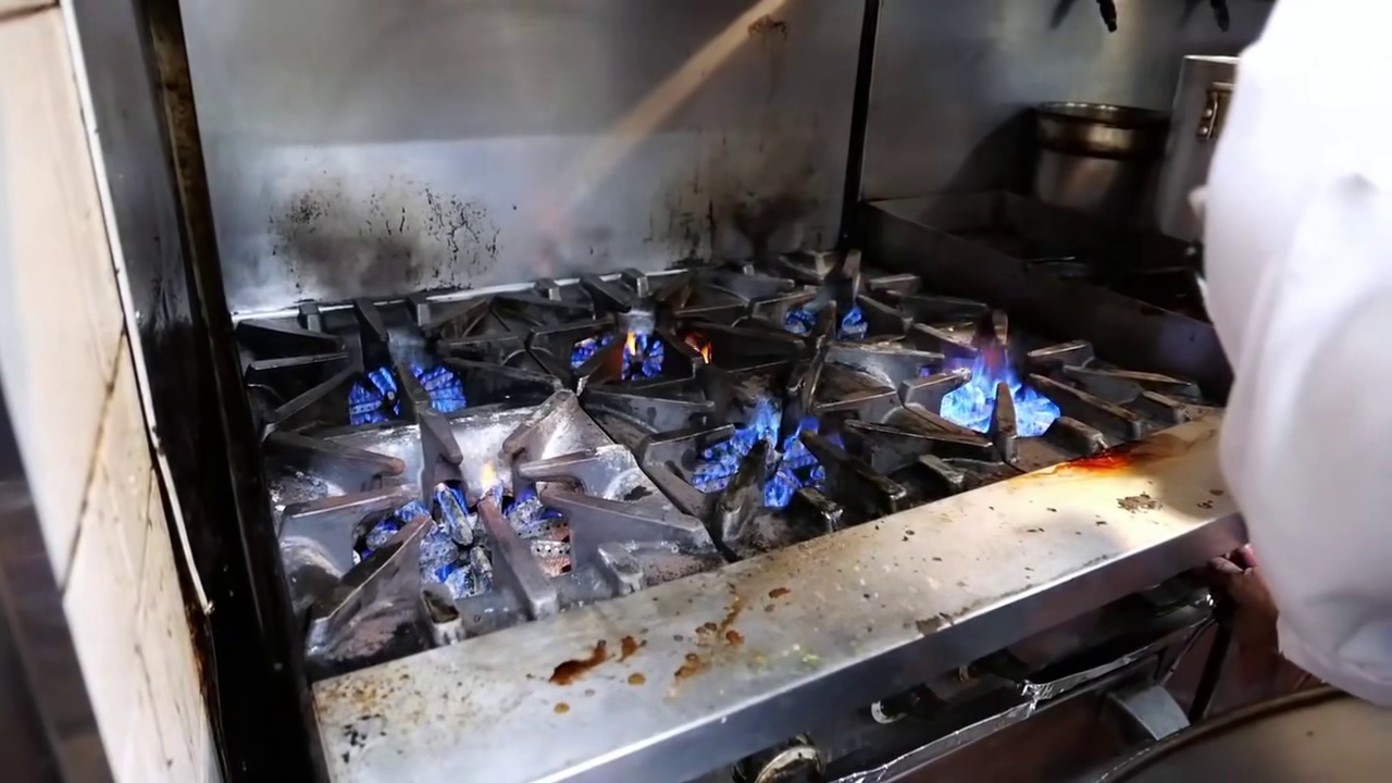 街头美食：西班牙海鲜饭 全过程
