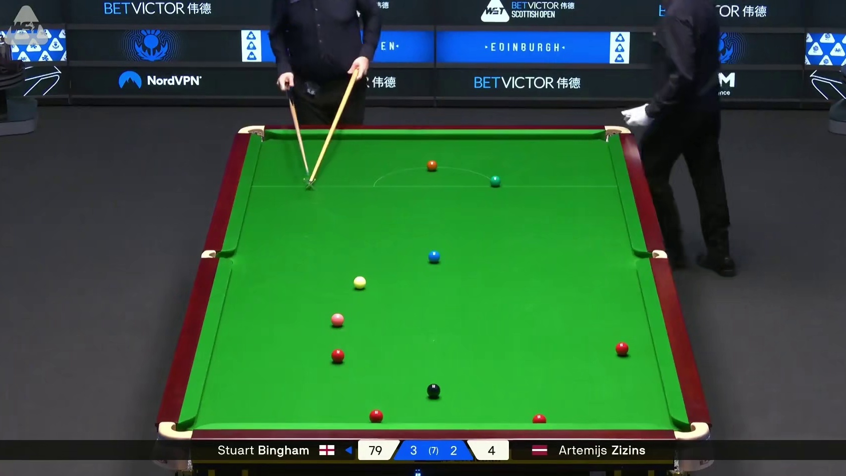 2025苏格兰公开赛：宾汉姆vs齐津斯