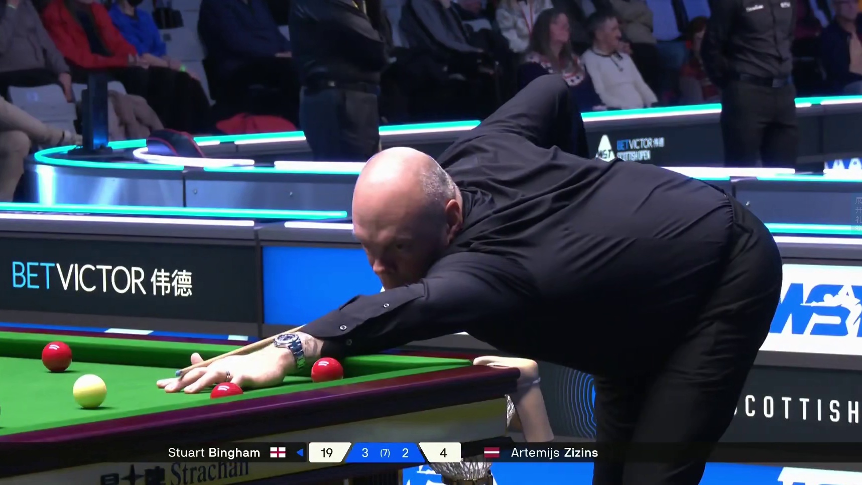 2025苏格兰公开赛：宾汉姆vs齐津斯