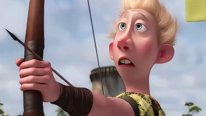 “这箭怎么还自动锁定呢！”