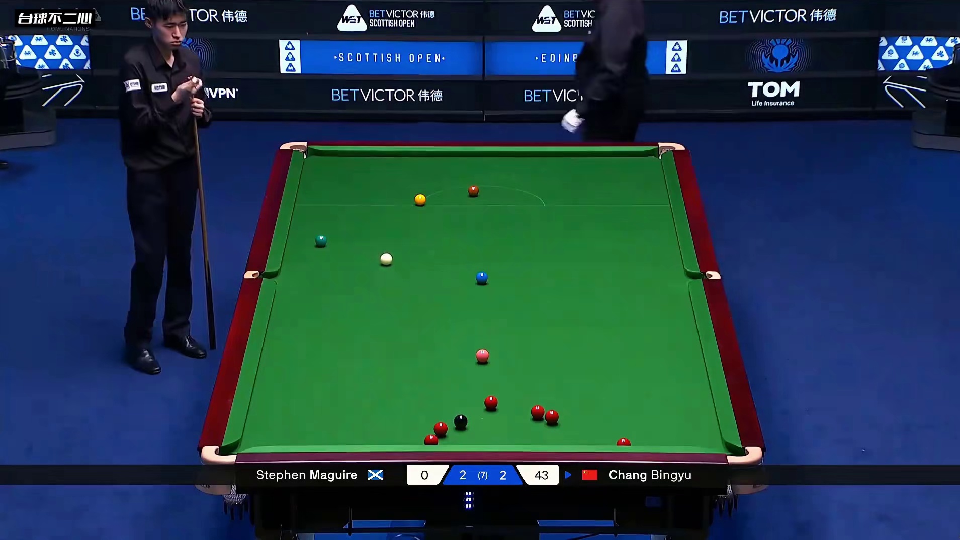 00后霸气清台！常冰玉苏格兰赛上演细腻控球，乱局打出破百太帅 #