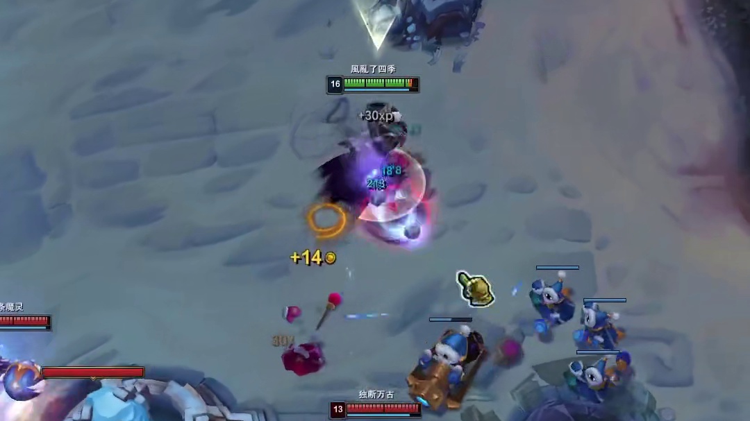 三分半见识一下韩服1100国服1200的诺手团战魅力时刻 #诺手#宇文诺