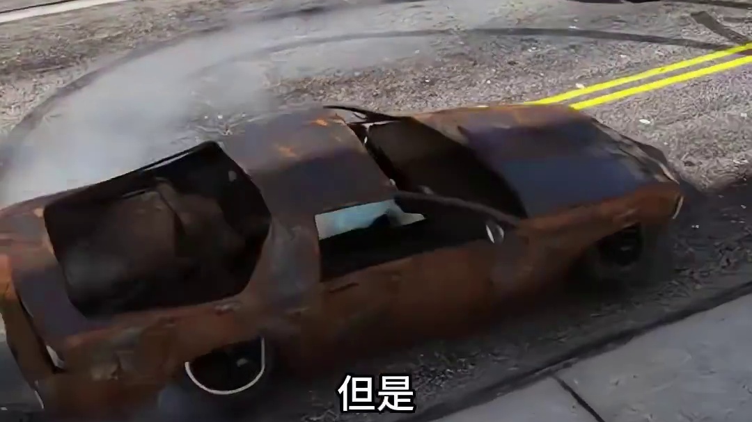 gta里超稀有的载具-战损版灭世暴徒2000