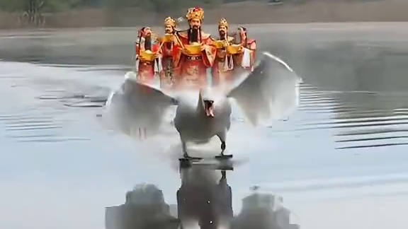 原来是财神爷爷呀！