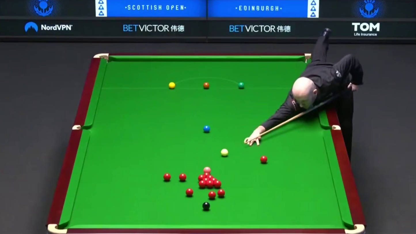 2025斯诺克苏格兰公开赛：卡特vs苏尔蒂