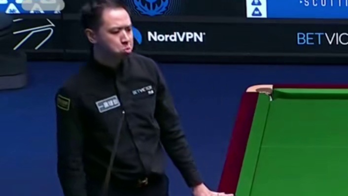 2025斯诺克苏格兰公开赛：肖国栋vs霍尔特