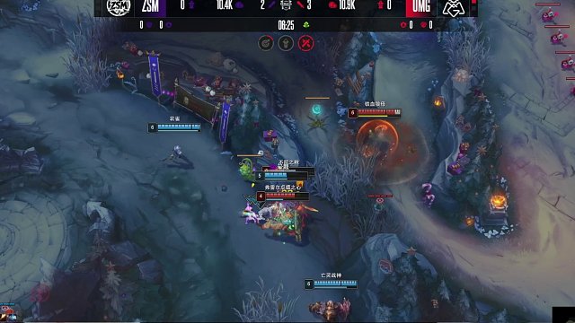 【第二局】Ning纳亚菲利抢龙失败，双方打野互换1换1