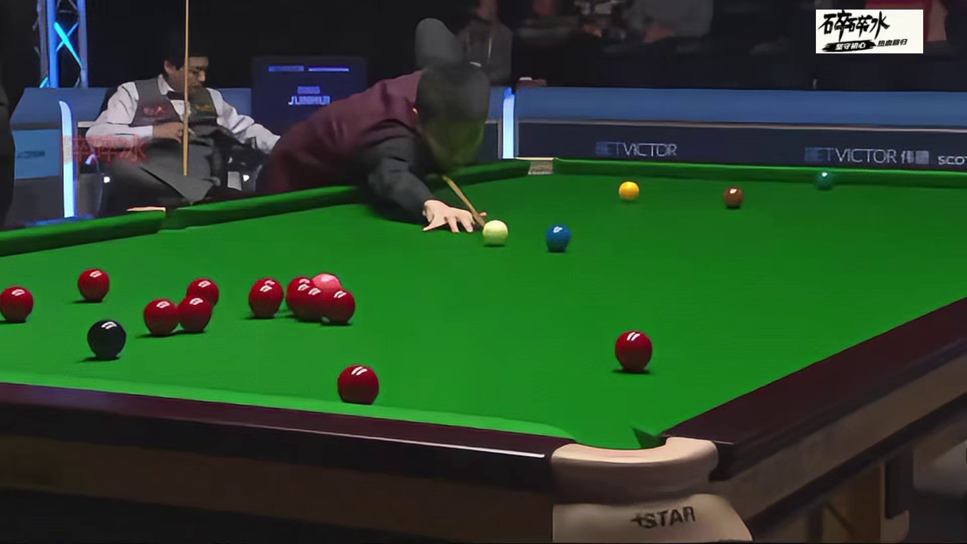 赵心童再战苏格兰，强势斯诺克直接困住丁俊晖，这球也太帅了！