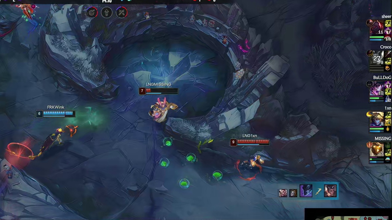 【第二局】Croro入侵野区被逮捕，MISSING也被击杀